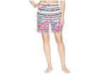 Jockey Bermuda Shorts (floral Stripe) Women's Pajama