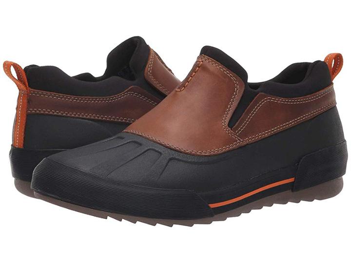 Clarks Bowman Free (dark Tan Leather) Men's Shoes