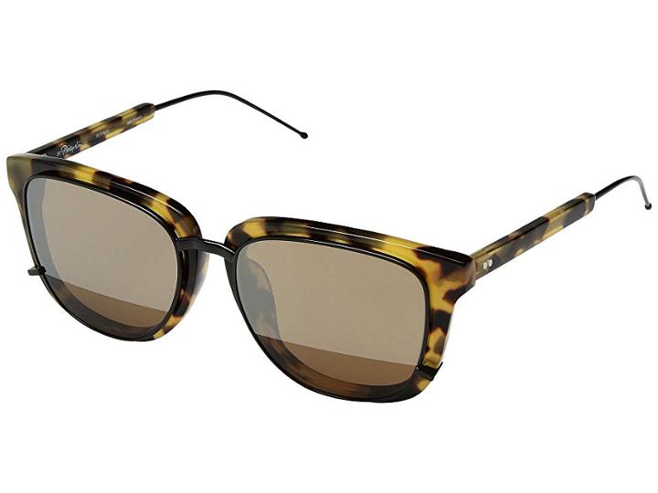 3.1 Phillip Lim Pl176c3sun (tortoise/black/black Mirror) Fashion Sunglasses