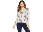 Lucky Brand Floral Pullover Sweater (multi) Women's Sweater