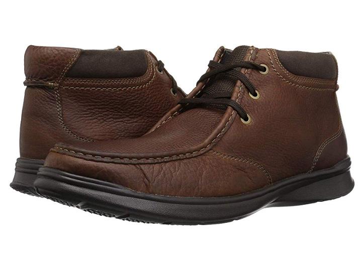 Clarks Cotrell Top (tobacco Leather) Men's Shoes