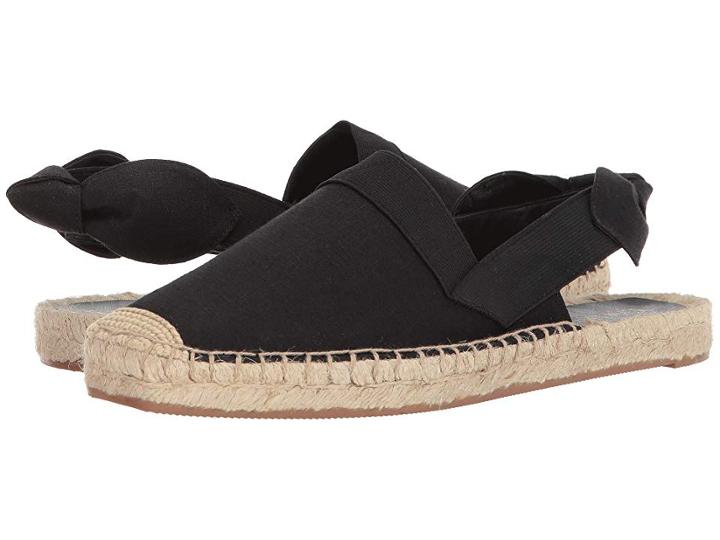 Lauren Ralph Lauren Brooklynne (black Linen) Women's Shoes