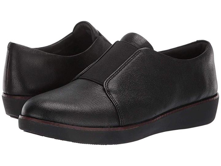 Fitflop Laceless Derby (black) Women's  Shoes