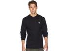 Vans Classic Circle Long Sleeve T-shirt (black) Men's Long Sleeve Pullover