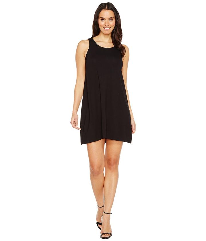 Lilla P Tie Back Dress (black) Women's Dress