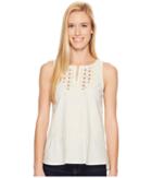 Woolrich Outside Air Eco Rich Tank Top (silver Gray) Women's Sleeveless