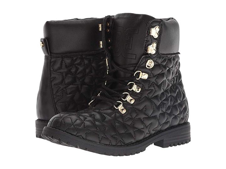 Circus By Sam Edelman Kids Jess Paddy Star (little Kid/big Kid) (black/gold) Girls Shoes