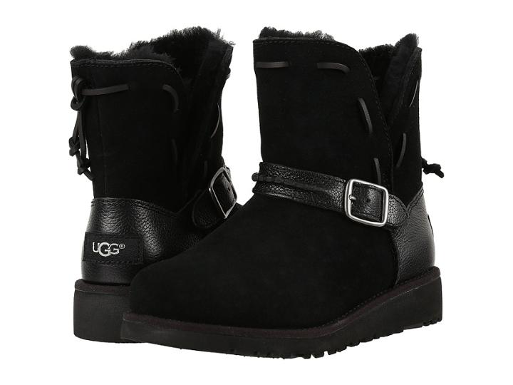 Ugg Kids Tacey (little Kid/big Kid) (black) Girls Shoes