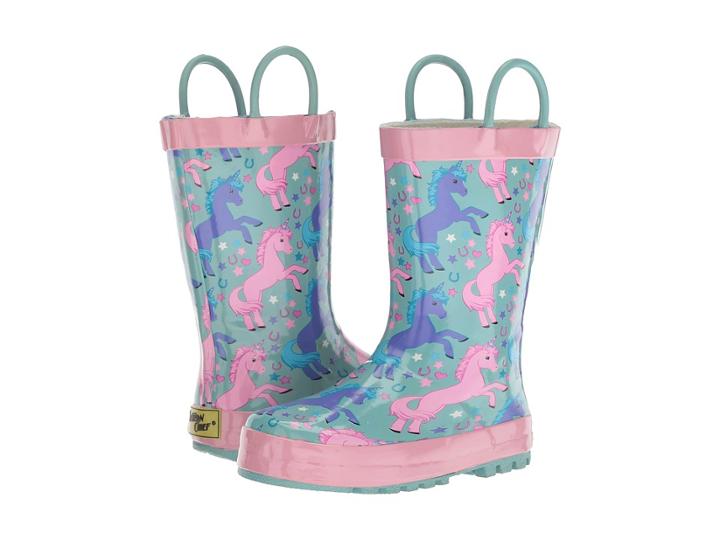 Western Chief Kids Lucky Unicorn (toddler/little Kid) (turquoise) Girls Shoes
