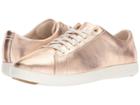 Cole Haan Grand Crosscourt Ii (rose Gold Foil Metallic Leather/optic White) Women's Shoes