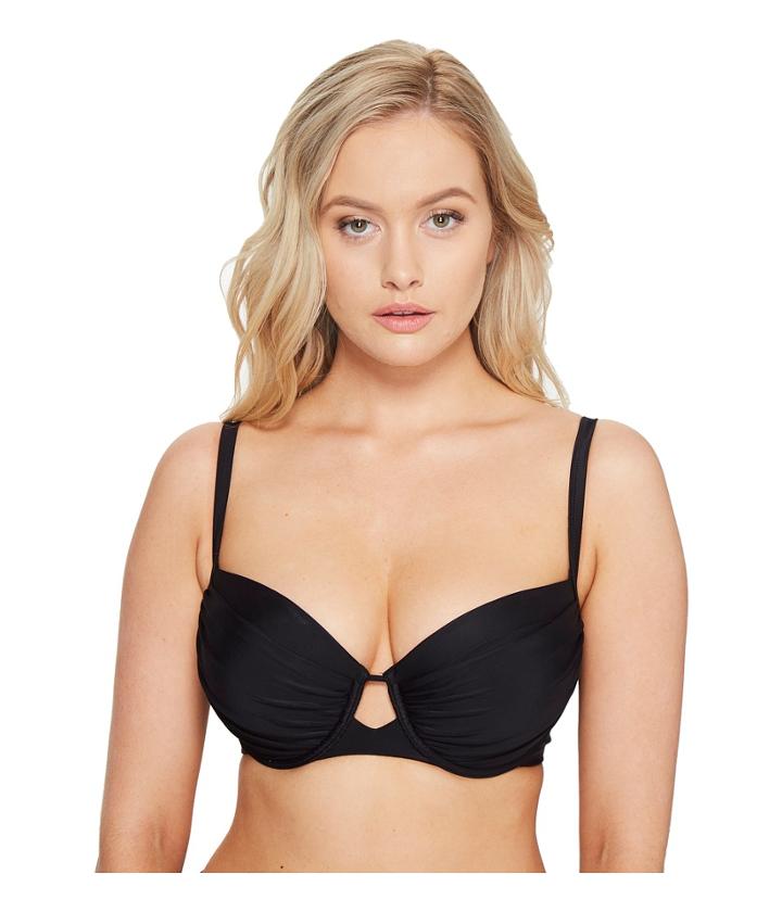 Body Glove Smoothies Desire D-dd Cup Top (black) Women's Swimwear