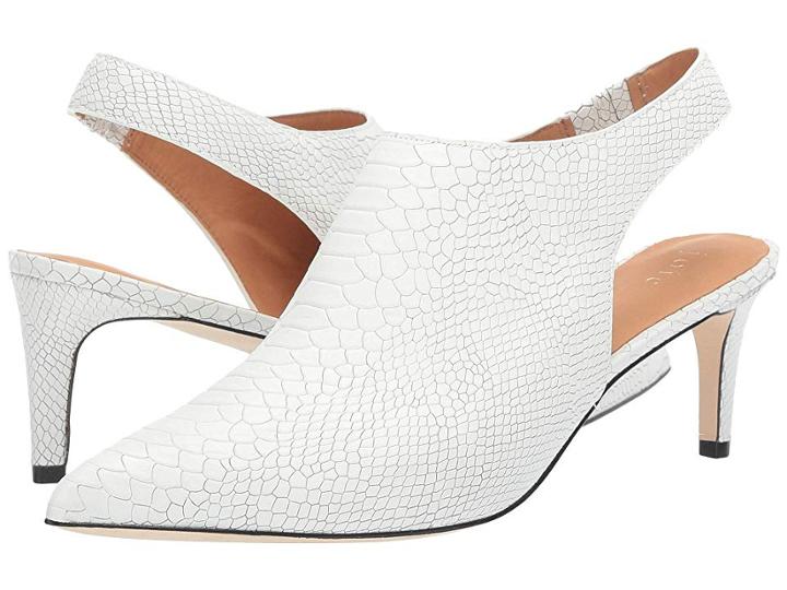 Joie Rines (white Python Stamped Calf) Women's Shoes