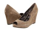 Chinese Laundry Shooter (taupe Suede) Women's Wedge Shoes