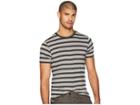 Scotch & Soda Crew Neck T-shirt W/ Ausbrenner Wash (combo A) Men's T Shirt