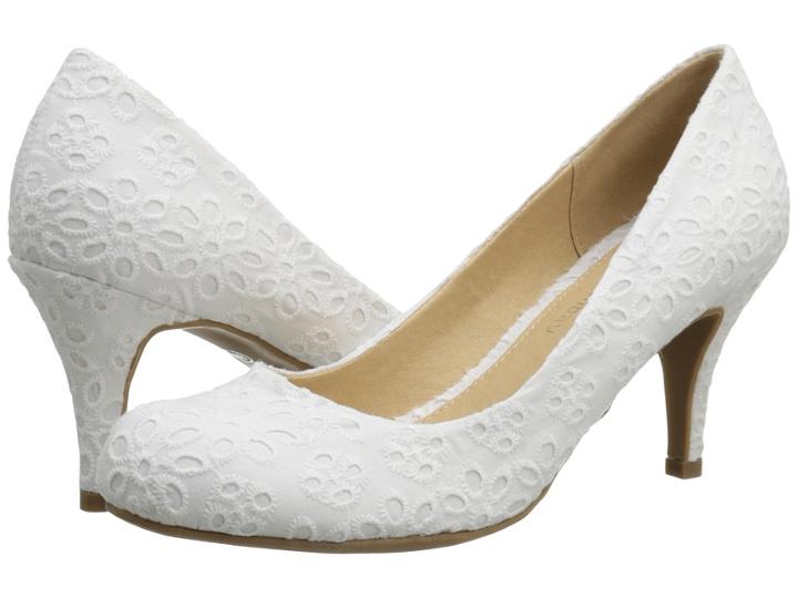 Cl By Laundry Nanette (white Eyelet) Women's Shoes
