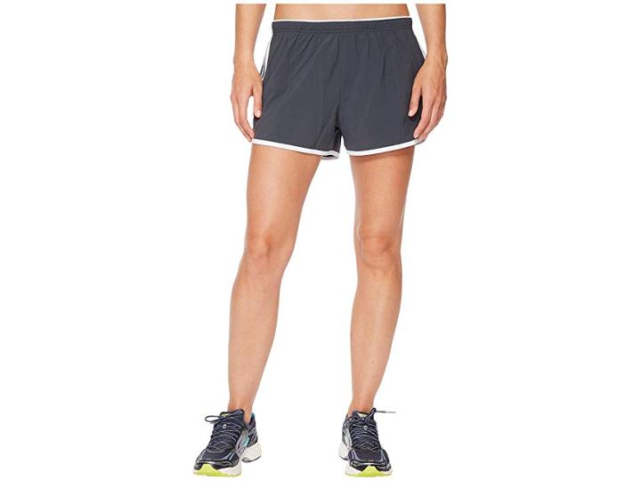 Brooks Go-to 3 Shorts (asphalt/white) Women's Shorts