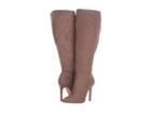 Charles By Charles David Dallan Wide Calf Boot (taupe Stretch) Women's Shoes