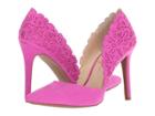 Jessica Simpson Cassel (hot Shot Pink Microsuede) High Heels