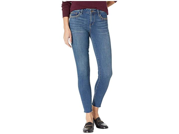 Sam Edelman Kitten Mid-rise Ankle Skinny In Heidi (heidi) Women's Jeans