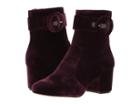Nine West Quilby (dark Purple Fabric) Women's Boots