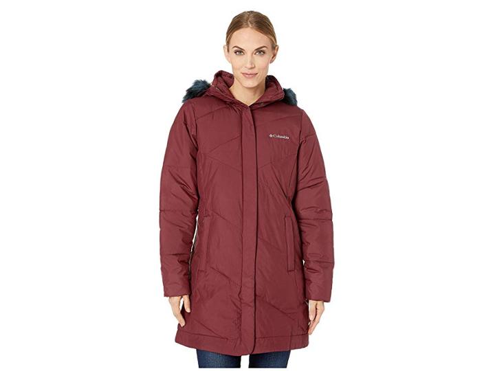 Columbia Snow Eclipsetm Mid Jacket (rich Wine) Women's Coat