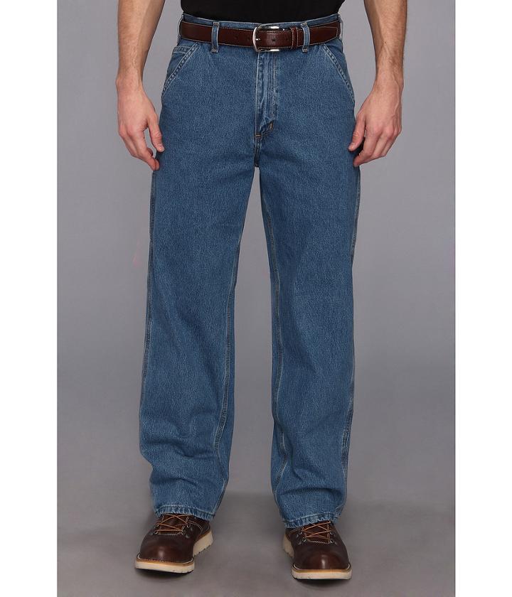 Carhartt Original Fit Work Dungaree (stonewash) Men's Jeans