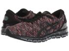 Asics Gel-quantum 360 Knit (black/classic Red/stone Grey) Men's Running Shoes