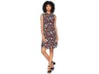 Equipment Janna Dress (true Black Multi) Women's Dress