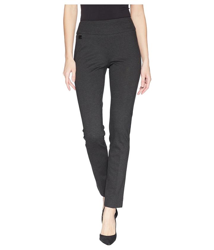 Lisette L Montreal Hollywood Fabric Slim Pants (charcoal) Women's Casual Pants