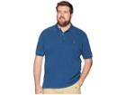 Polo Ralph Lauren Big Tall Weathered Mesh Short Sleeve Knit (medium Indigo) Men's Clothing