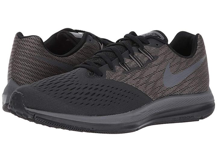 Nike Zoom Winflo 4 (anthracite/dark Grey/black) Men's Running Shoes