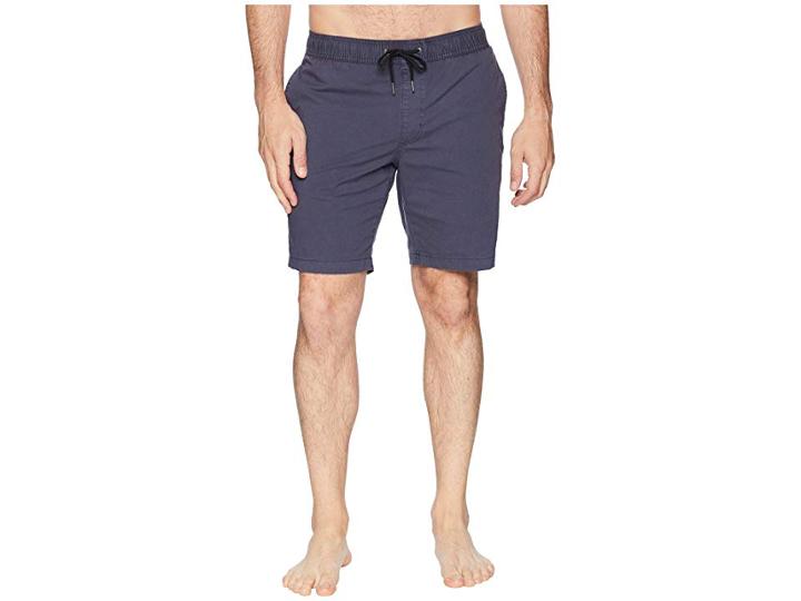 Billabong Larry Stretch Layback 18 Boardshorts (washed Slate) Men's Swimwear