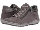 Rieker R1483 Liv 83 (gris/altsilber/fumo) Women's Lace Up Casual Shoes
