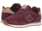 New Balance Kids Kl515v1y (little Kid/big Kid) (burgundy/hemp) Boys Shoes