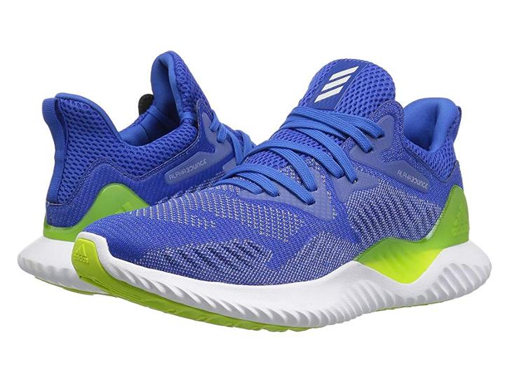Adidas Kids Alphabounce Beyond (big Kid) (blue/aero Blue/white) Boys Shoes
