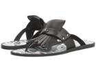 Vivienne Westwood Plastic Orb Fringe Sandal (black) Men's Sandals
