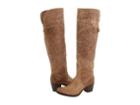 Frye Jane Tall Cuff (tan Burnished Leather) Women's Pull-on Boots