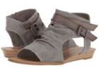 Blowfish Balla (steel Grey Rancher Canvas/grey Dyecut Pu) Women's Shoes