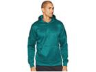 Adidas Team Issue Fleece Pullover Hoodie (noble Green Metallic) Men's Sweatshirt