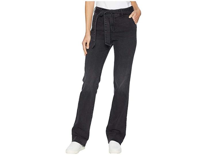 Nydj Marilyn Straight W/ Trousers Detail (glenbrook) Women's Casual Pants