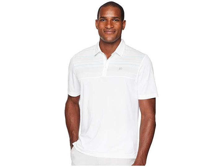 Travismathew The Raffi Polo (white) Men's Short Sleeve Knit