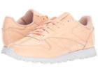 Reebok Lifestyle Classic Leather Patent (desert Dust/white) Women's Shoes