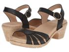 Dansko Marlow (black Full Grain) Women's Sandals