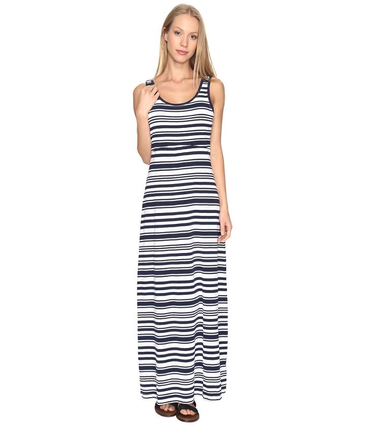Columbia Reel Beautytm Ii Maxi Dress (collegiate Navy Variegated) Women's Dress