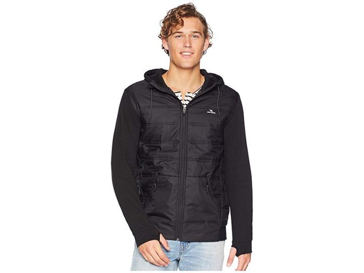 Rip Curl Mf Anti Series Fleece (black) Men's Fleece