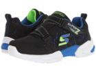 Skechers Kids Techtronix 97842l (little Kid/big Kid) (blue/black/lime) Boy's Shoes