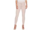Hudson Jeans Barbara With Exposed Buttons In Blushing (blushing) Women's Jeans