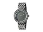 Steve Madden Floral Dial Ladies Alloy Band Watch Smw175 (gunmetal) Watches