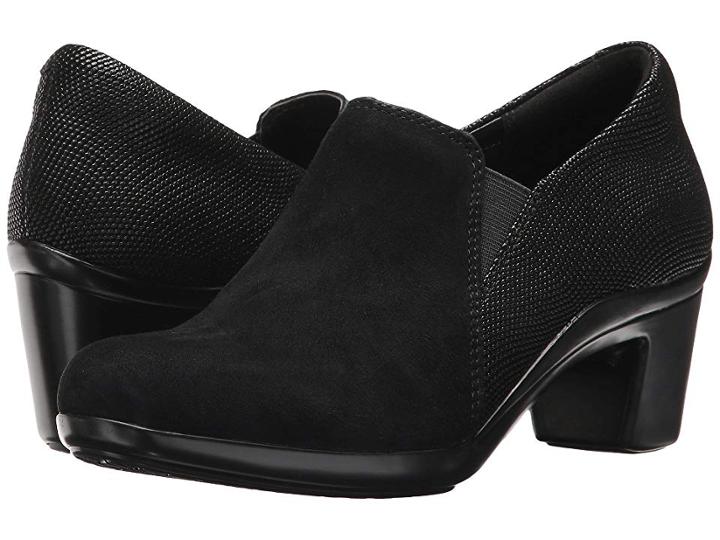 Aravon Lexee Twin Gore (black Suede Multi) Women's  Shoes