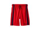 Converse Kids Chevron Vent Mesh Shorts (toddler/little Kids) (red) Boy's Shorts